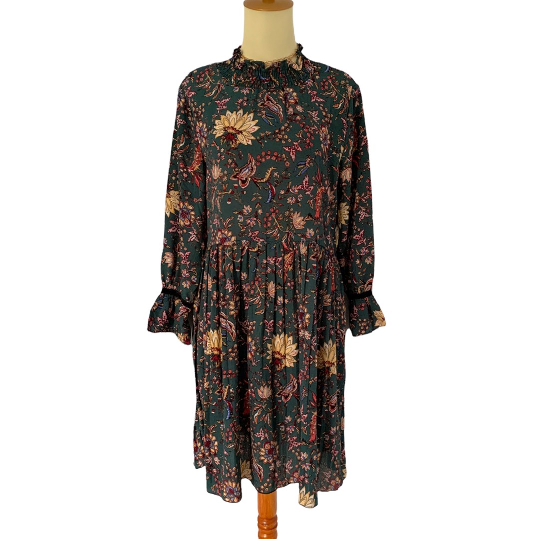 Korean thrift dress blouse sifon on Carousell