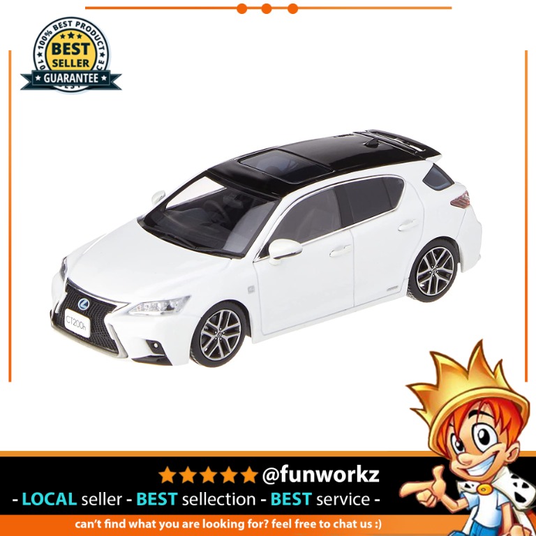 Kyosho Lexus CT200H F SPORTS Diecast Model Car, 1/43 Scale