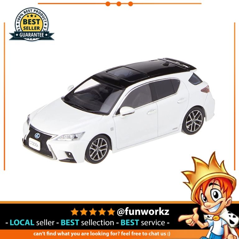 Kyosho Lexus CT200H F SPORTS Diecast Model Car, 1/43 Scale