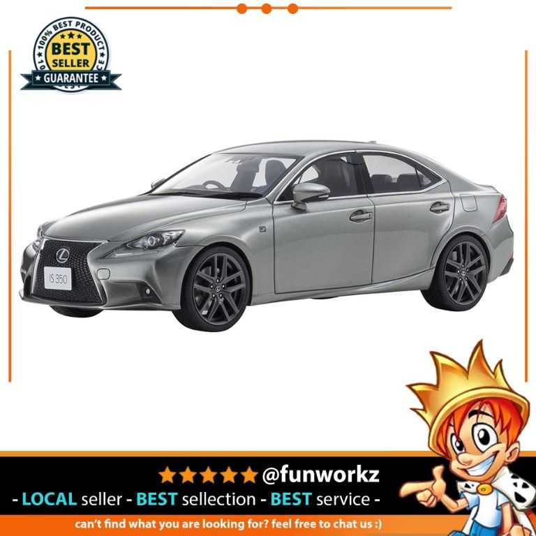 Kyosho Samurai Lexus IS350 F Sport Diecast Model Car, 1/18 Scale 