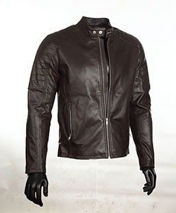 Casual motorbike jacket top