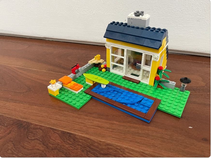 Lego creator yellow house outlet
