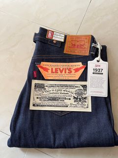 LEVI'S® VINTAGE CLOTHING 1937 501 JEANS KATAKANA BLUE RIGID