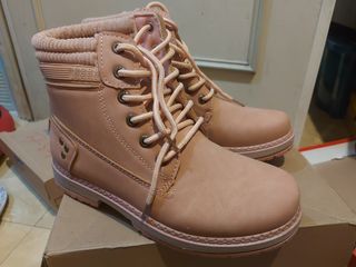 Light Pink Hiking Boots