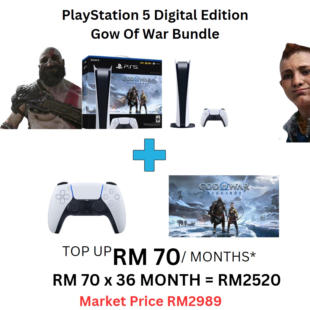 Limited Time Only Maxis Home Fibre With PS5 GOW BUNDLE Video