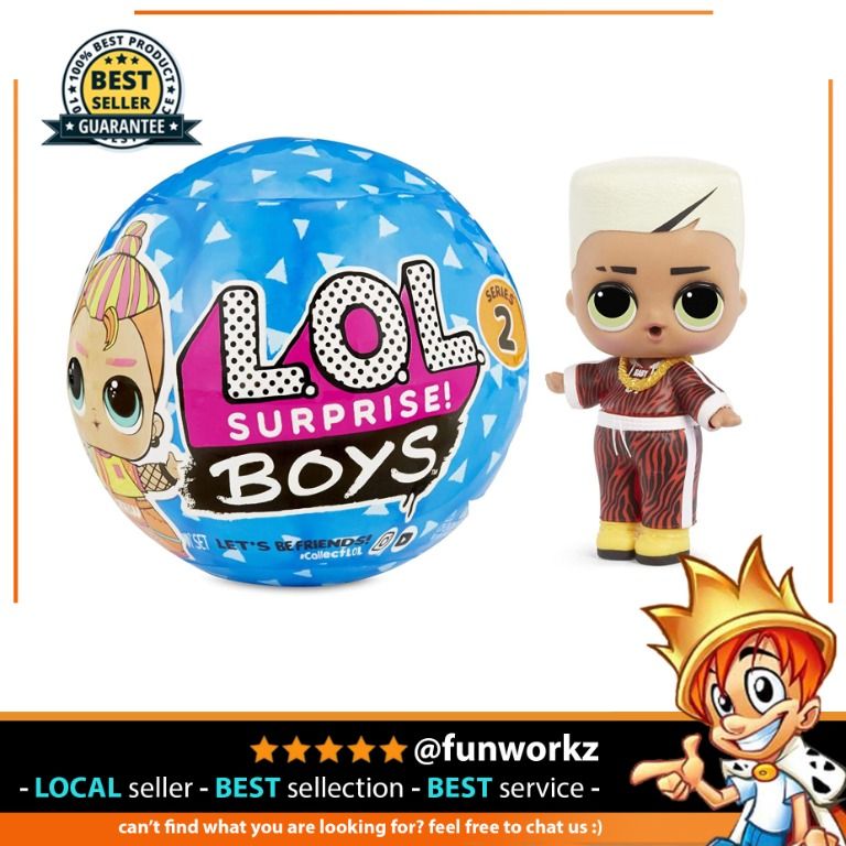 L.O.L. Surprise Boys Series 2 Doll with 7 Surprises Hobbies