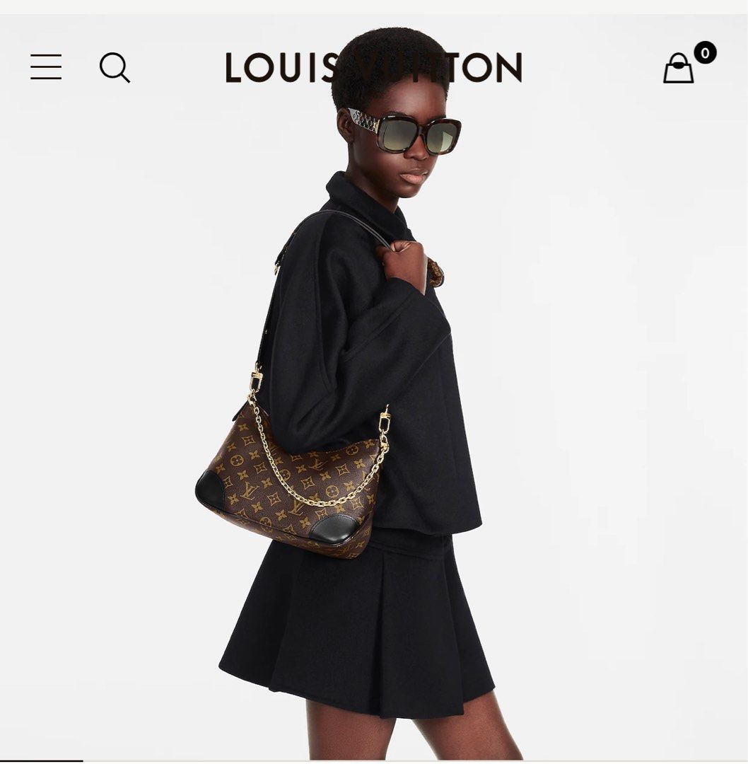 Louis Vuitton Monogram Canvas Boulogne NM Shoulder Bag - FINAL