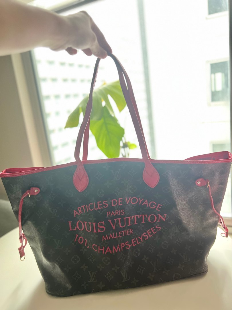 Louis Vuitton Limited Edition Champs-Élysées Monogram Neverfull GM