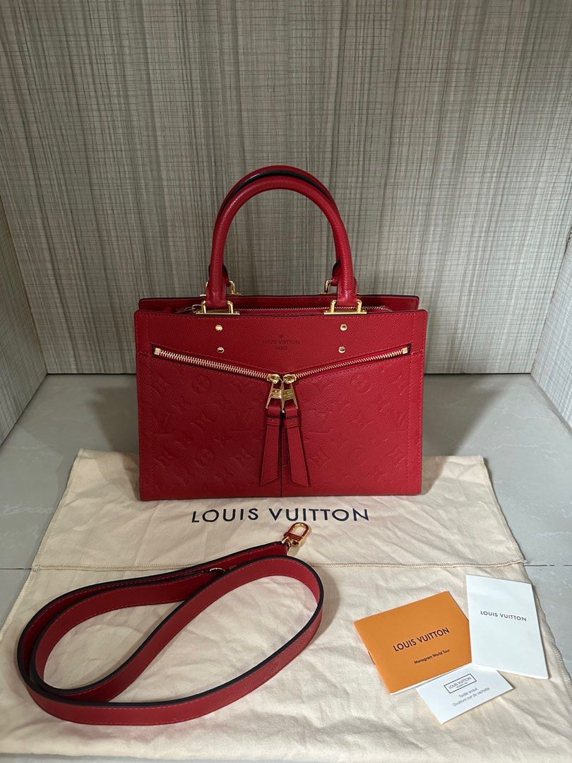 Louis Vuitton Scarlett Monogram Empreinte Leather Sully PM Bag