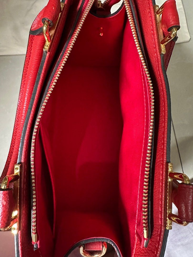 Louis Vuitton Scarlett Monogram Empreinte Leather Sully PM Bag