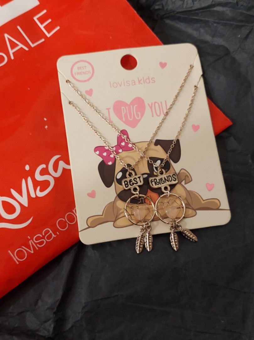 Best friends necklace lovisa clearance