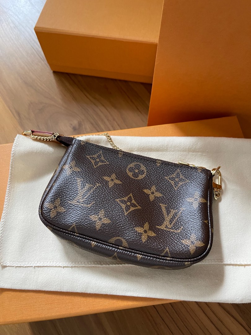 LV Mini Pouch with Chain Luxury Bags Wallets on Carousell