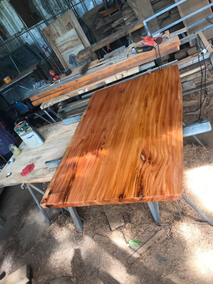 Mahogany wood slab 5x3ft on Carousell