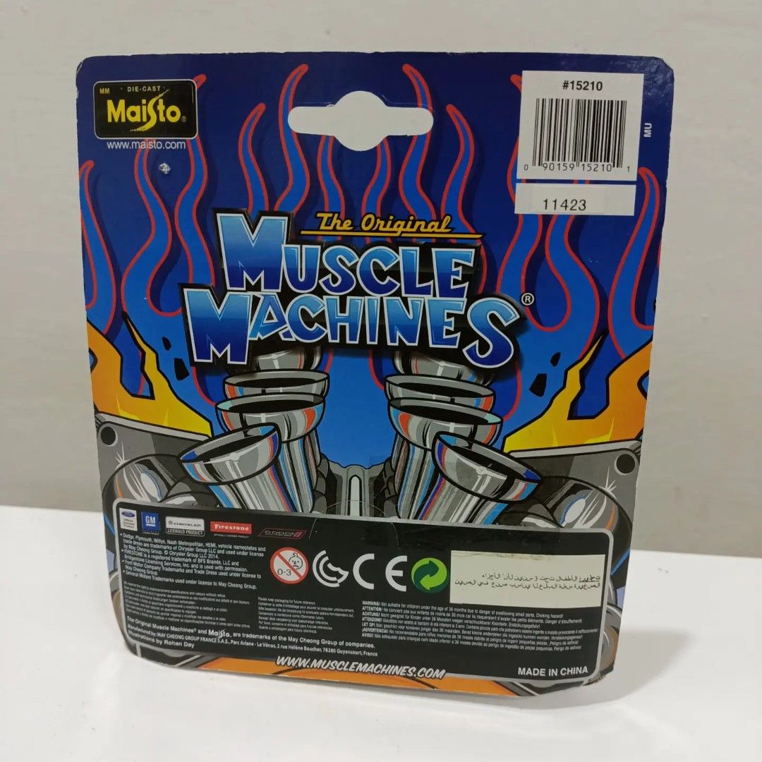 MAISTO MUSCLE MACHINES 1964 FORD THUNDERBOLT, Hobbies & Toys, Toys ...
