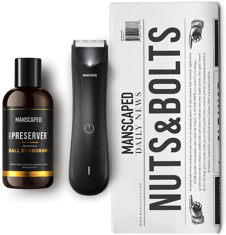 MANSCAPED™ Nuts and Bolts Men's Grooming Kit, Includes The