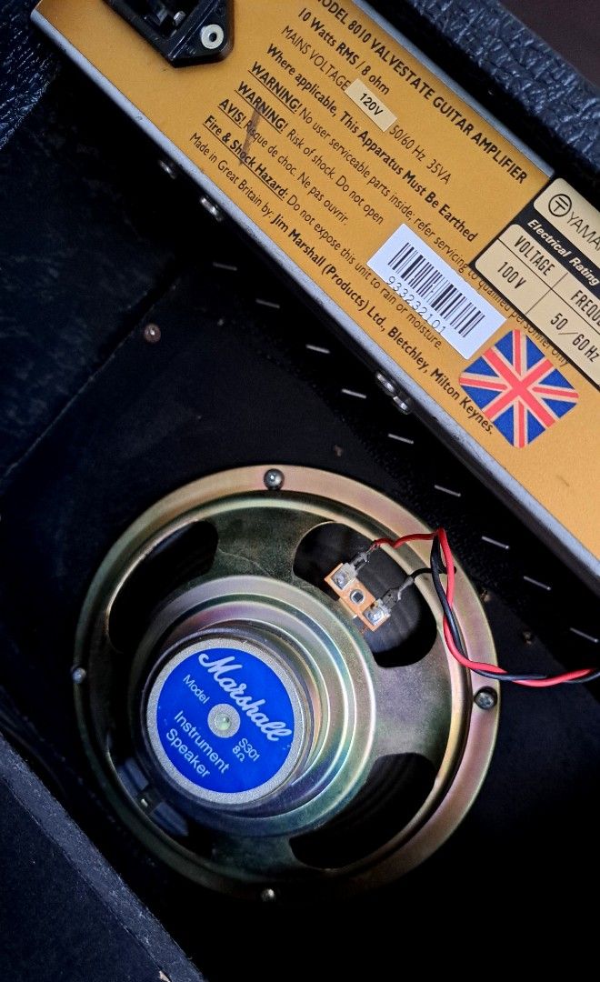 Marshall Valvestate 10 (10-15watts,110v) on Carousell