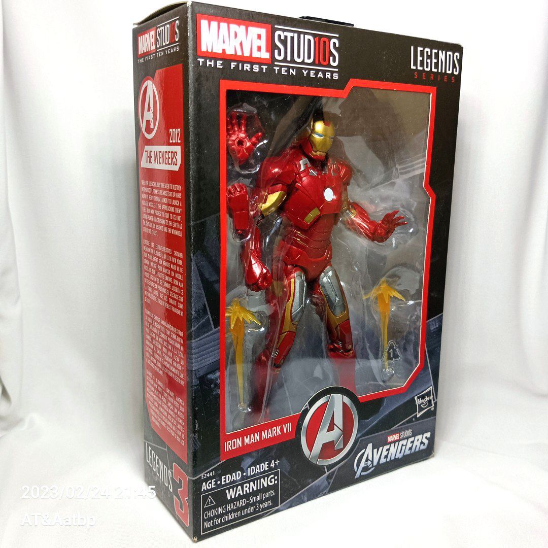 Marvel legends 10 online years iron man