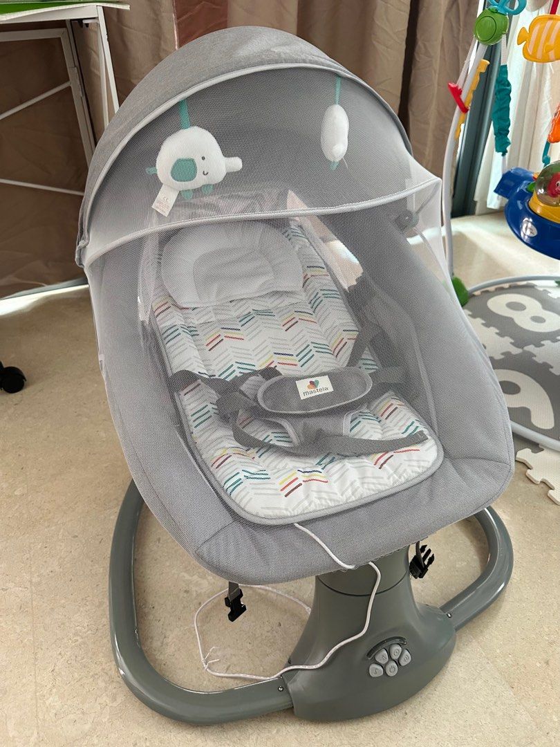 Mastela Baby Swing 3 in 1 Atuo Swing Bouncer Electric Deluxe