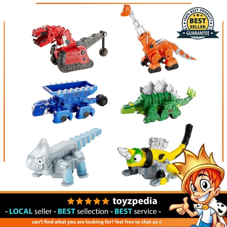 Mattel Rare Dinotrux Bundle Ty Rux Garby Ton Skya Revvit