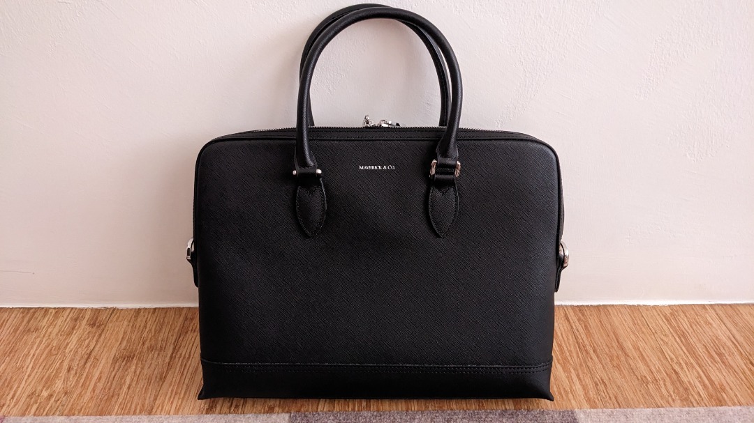 Maverick & Co. Leather Briefcase, Men's Fashion, Bags, Briefcases on