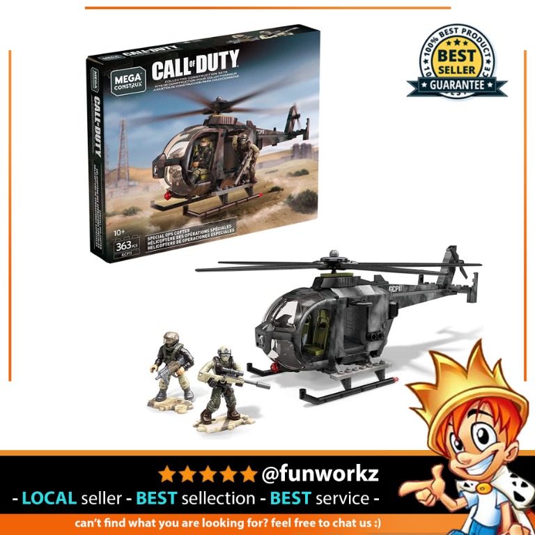 Mega Construx Call of Duty Special Ops Copter Hobbies Toys Toys Games on Carousell