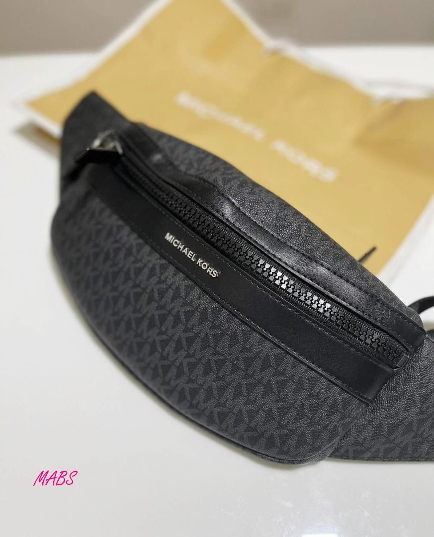Michael kors belt best sale bag for men