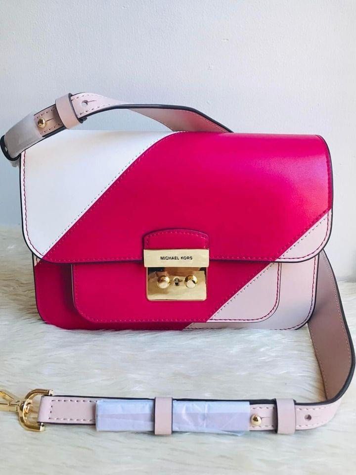 Michael kors sloan editor sales soft pink