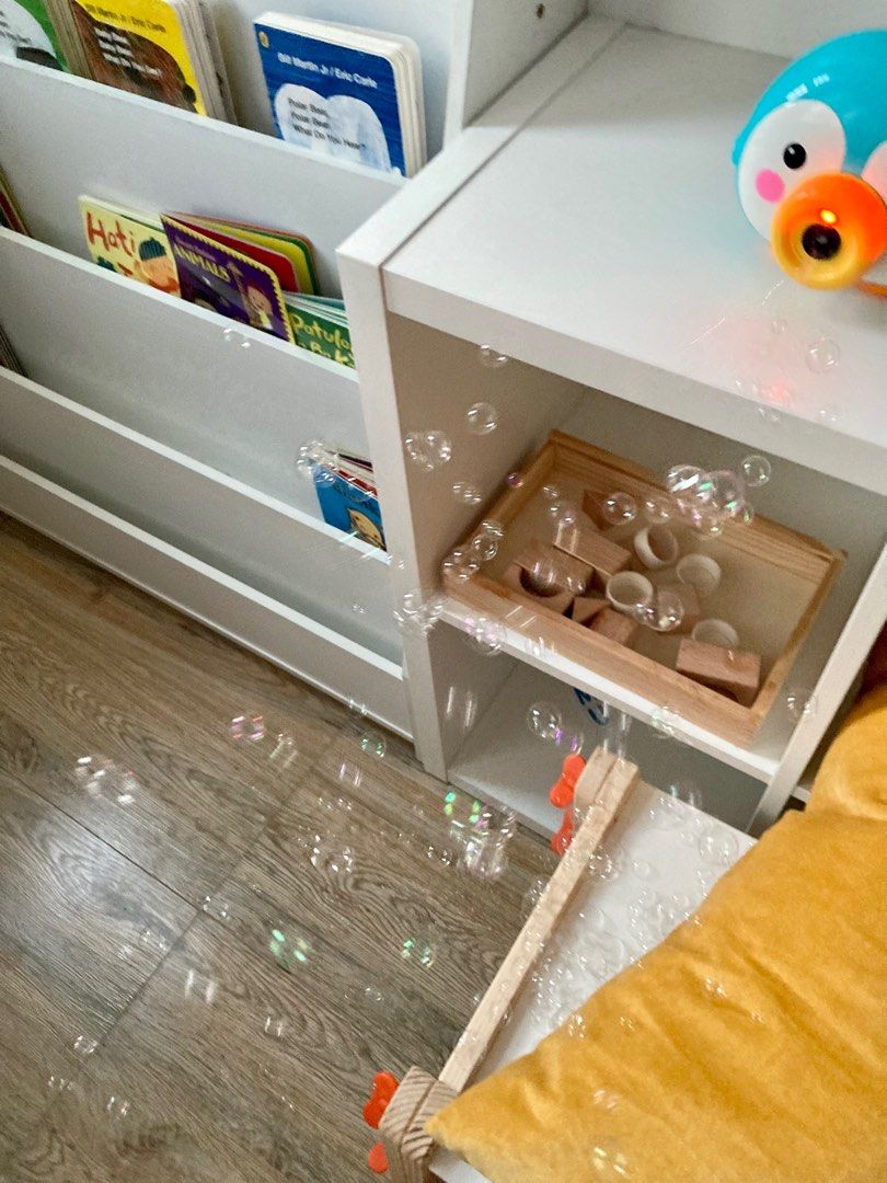 Miniso Peguin Camera Bubble Machine on Carousell