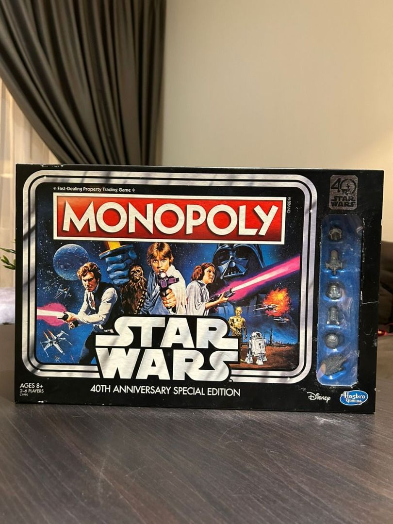 Star wars monopoly 40th edition deals