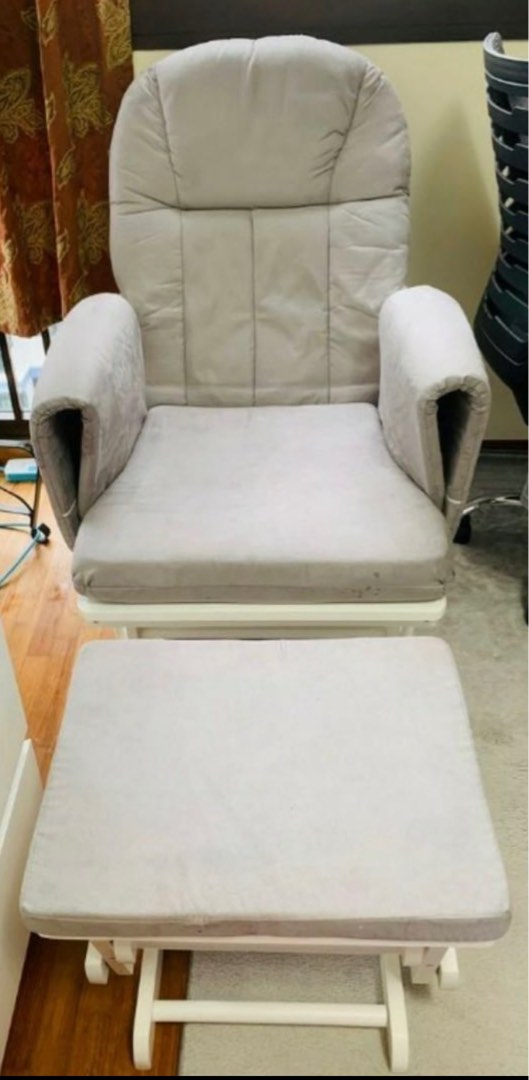 Mother care reclining glider nursing chair, Furniture & Home Living