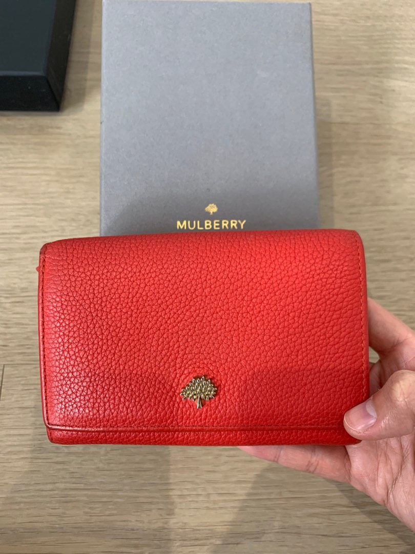 Mulberry | Bags | Mulberry Small Bryn Bag In Flame Coral Red Leather  Crossbody Purse | Poshmark