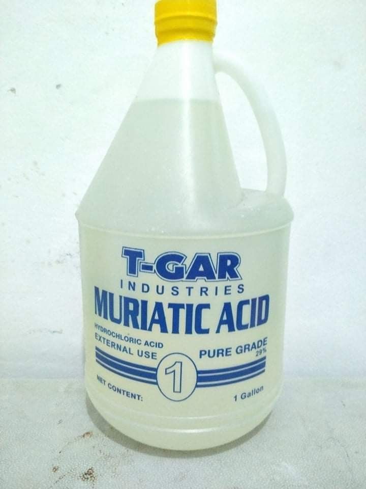 Muriatic Acid, Furniture & Home Living, Cleaning & Homecare Supplies