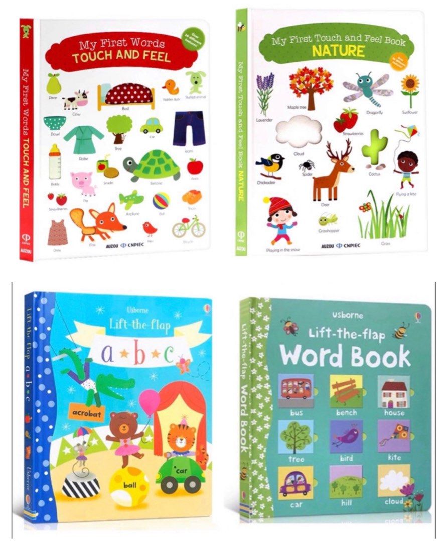 Touch and feel sale first words