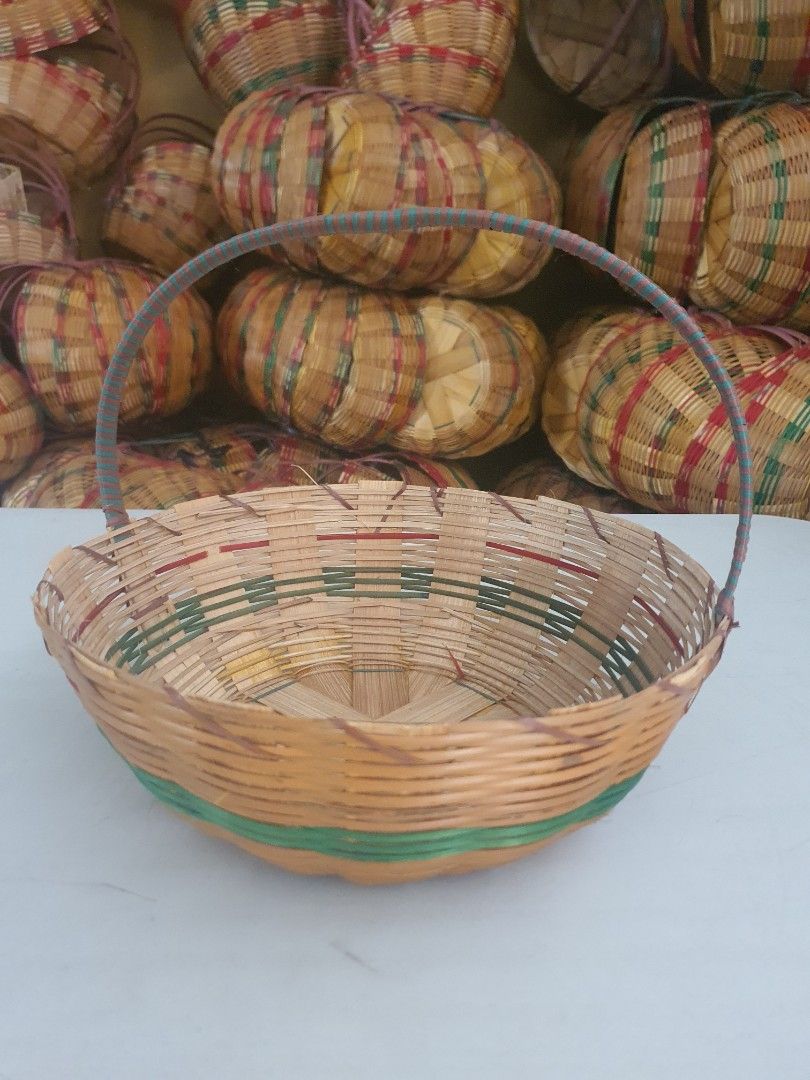 Native Bamboo Basket on Carousell