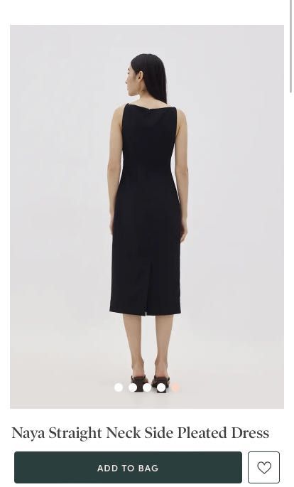 open lace back dress Naya Linen Dress