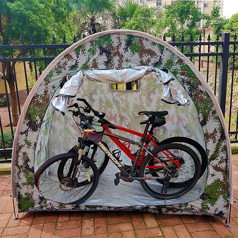 Outdoor shop bike cover