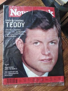 Newsweek magazine teddy kennedy cover