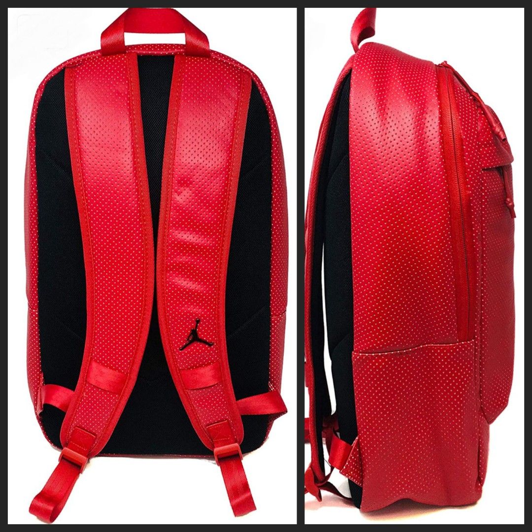 Jordan 12 clearance backpack red