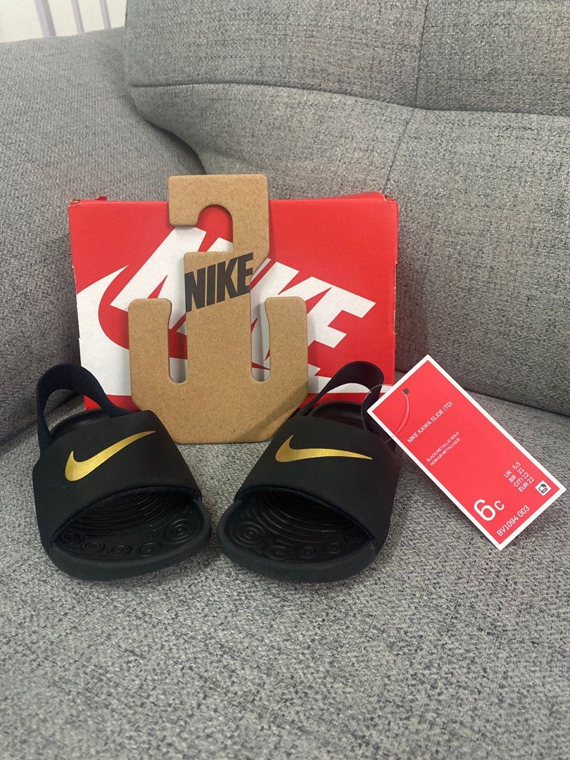 Nike kawa sales baby slides