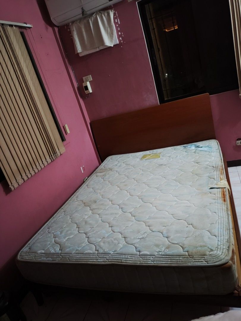 Old japan surplus bed, Furniture & Home Living, Furniture, Bed Frames