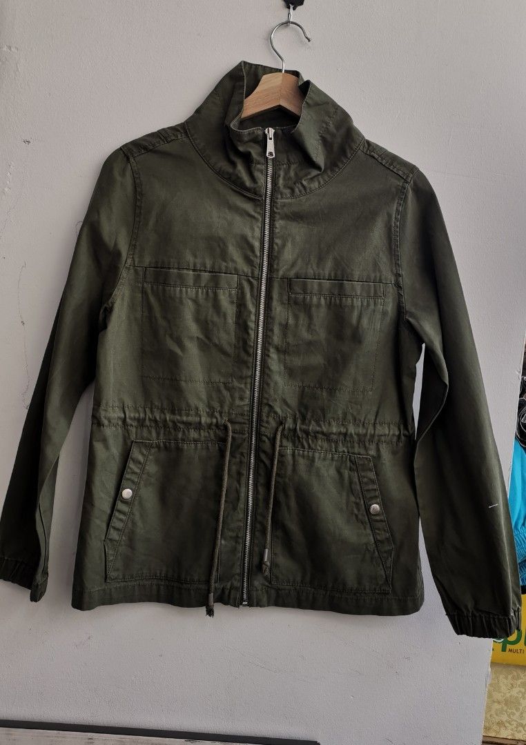  Green Utility Jacket Women