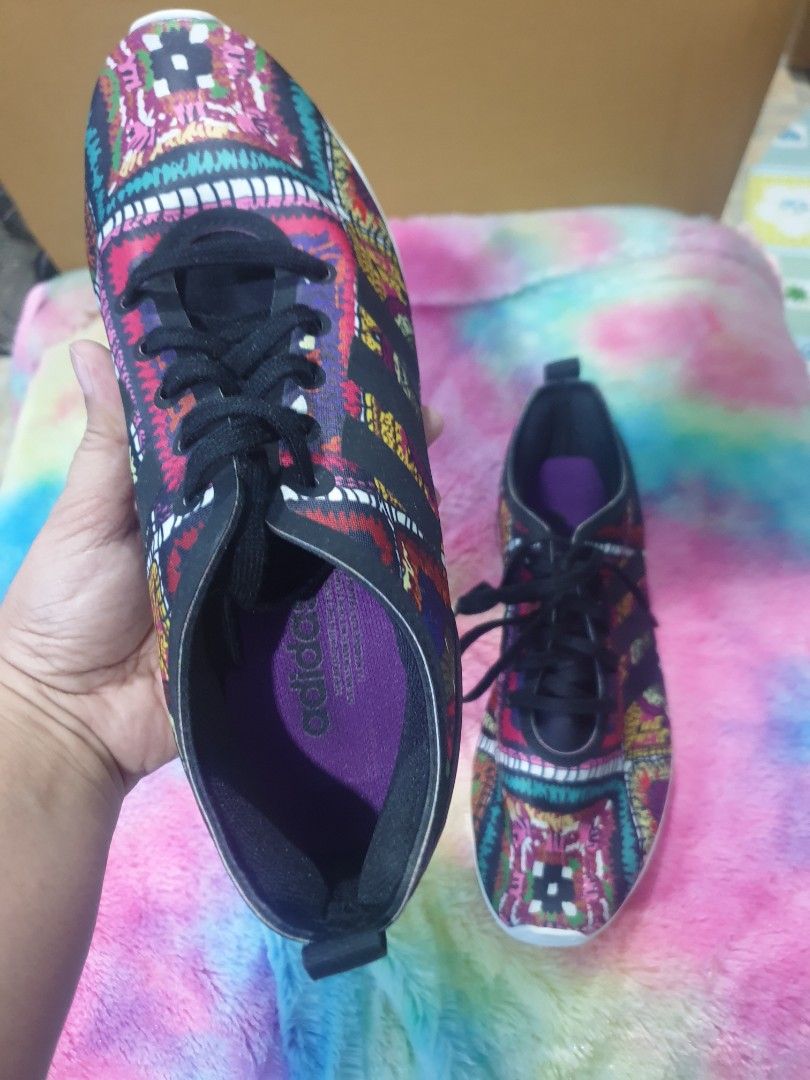 ORIGINAL ADIDAS WOMEN SNEAKERS RUBBER RUNNING LADIES PRINTED SHOES SIZE 6