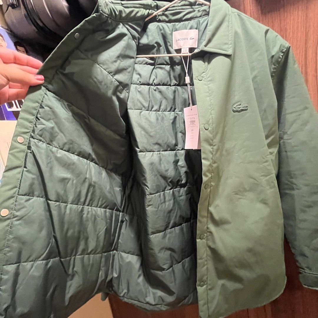 Lacoste padded overshirt Clearance