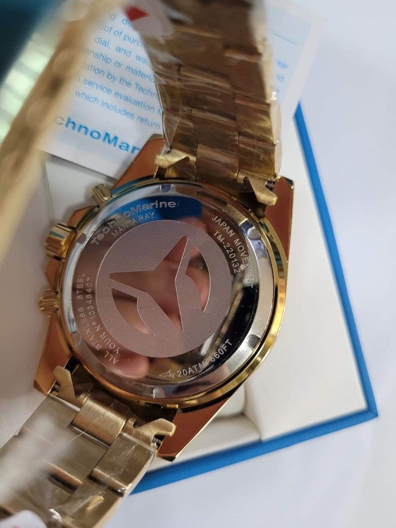 Original Technomarine Manta Ray TM-220132 47mm (Category: Luxury Watches) located in Bulacan. Submitted by watchabagsph2.0 (Listing ID 1217039708, Image 3). Description: ✔️ ORIGINAL/ Authentic ✔️Brandnew ✔️Complete Inclusions: Original Box,Tag, Warranty Card 💯 5X Money Back Guarantee if PROVEN FAKE ‼️ Send us a message for more detailed photos. (OPEN FOR LAYAWAY, MESSAGE US FOR DETAILS) #layawayph #layawayavailable #layawaywatchph.