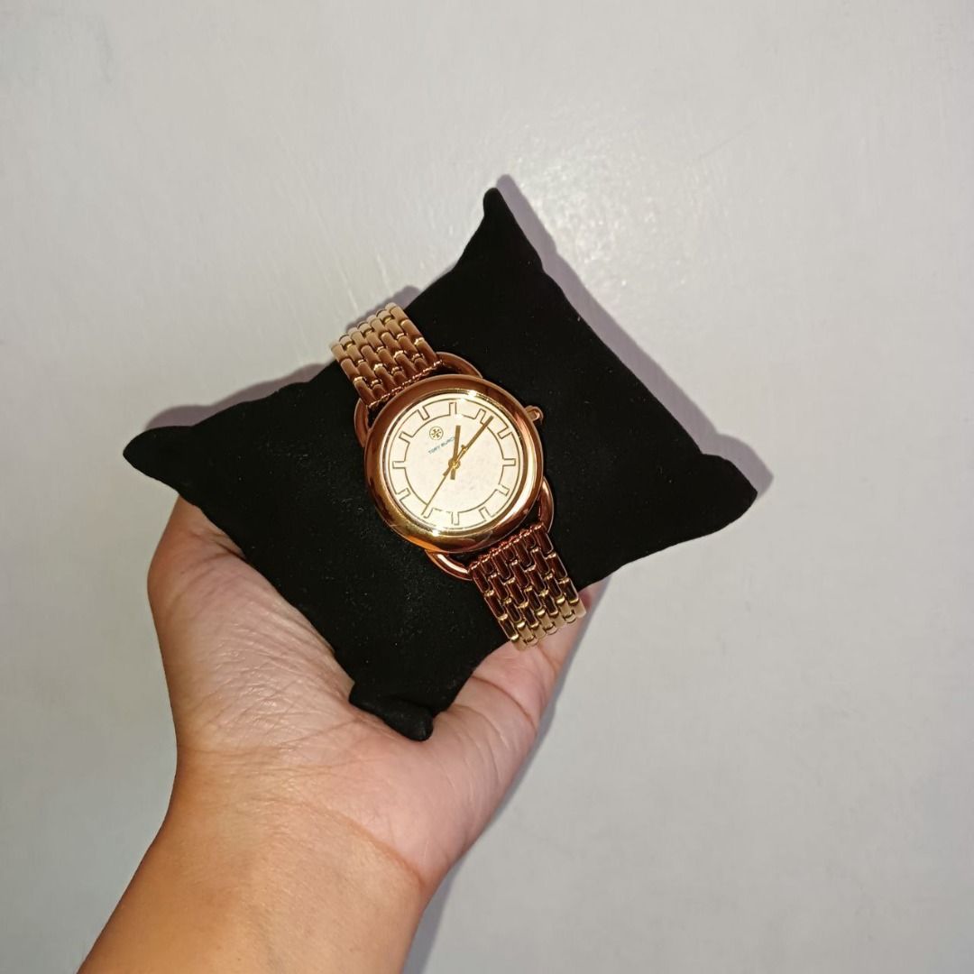 Original Tory Burch Ravello Two Stone Stainless Steel Watch, Women's  Fashion, Watches & Accessories, Watches on Carousell