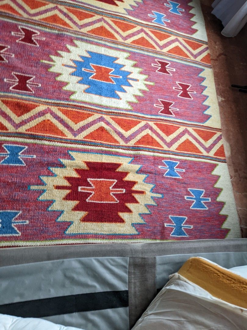 Original wool Egyptian carpet, Furniture & Home Living, Home Decor