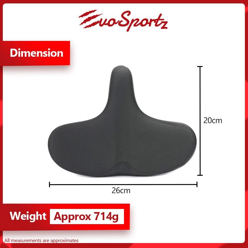 Oversized best sale bike saddle