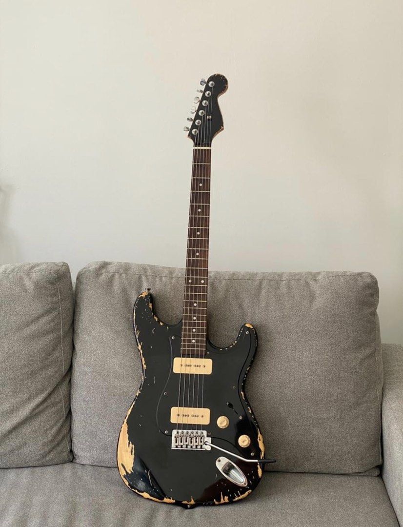 Fender strat with p90s discount