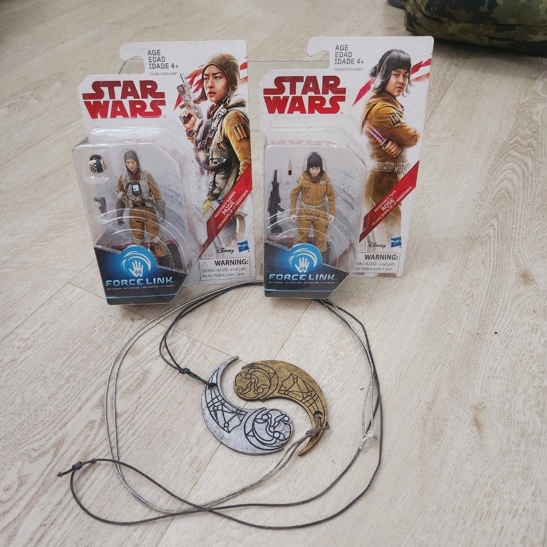 Star Wars Paige and Rose Tico 3.75" figures with their pendants (metal) set, Hobbies & Toys, Toys & Games on Carousell Star Wars Paige and Rose Tico 3.75" figures with their pendants (metal) set, Hobbies & Toys, Toys & Games on Carousell
