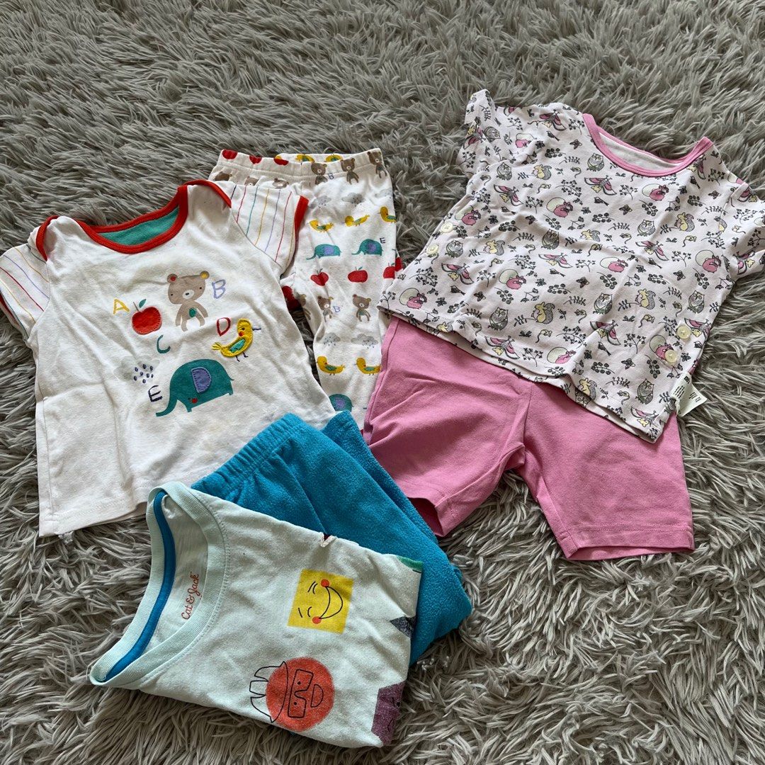 PAJAMA SET (UNIQLO AND MOTHER CARE WITH FREEBIE) on Carousell